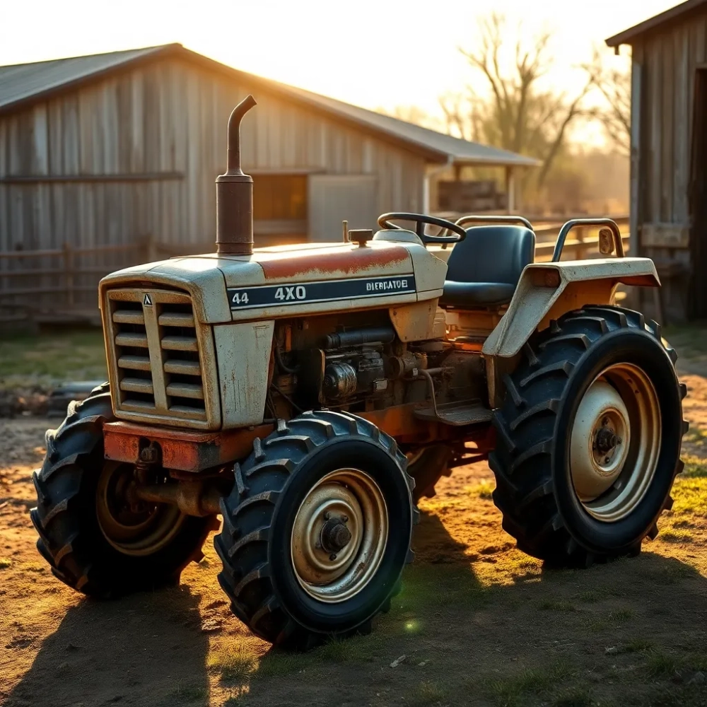Małe ciągniki rolnicze 4x4 używane