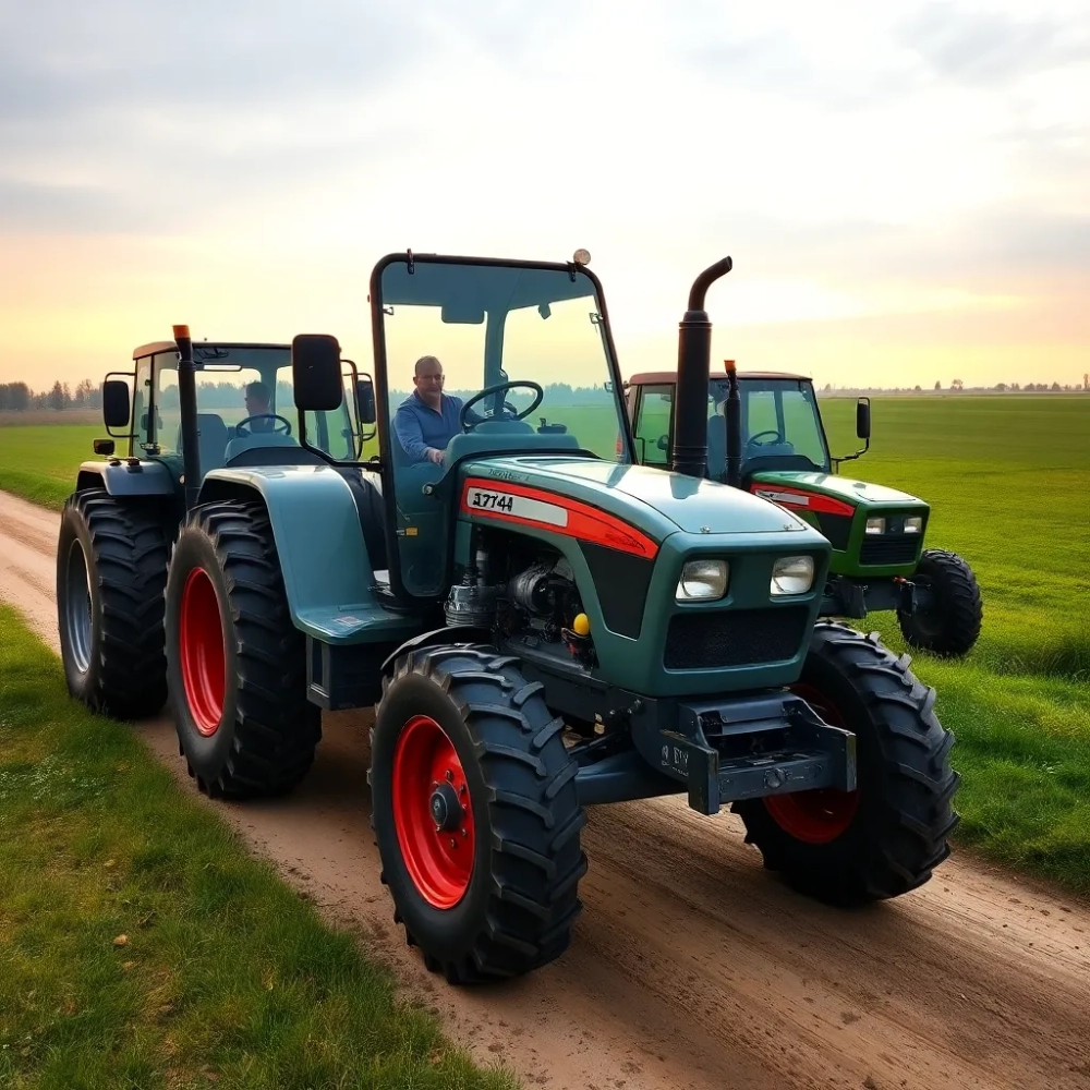 Małe ciągniki rolnicze 4x4